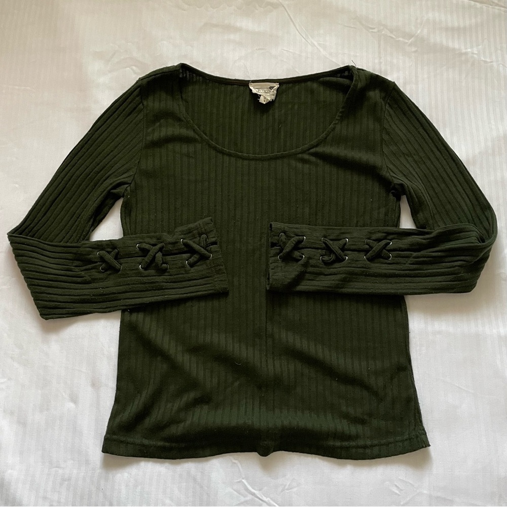 Pacsun LA Hearts long sleeve with lace detailing